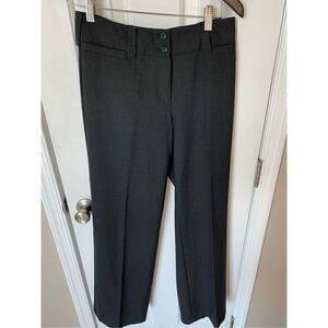 Express dress pants new size 4 straight leg black/gray